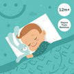 Baby Works Toddler Pillow - Soft, Supportive and Breathable Memory Foam with Hypoallergenic Bamboo Cover, Chiropractor Recommended, Washable and Removable Cover, Perfect for Cribs, Ages 12m+ 🍁 All In One Marketplace Canada