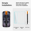 Spigen Tempered Glass Screen Protector [GlasTR EZ FIT] designed for iPhone 16 / iPhone 15 [2 Pack] 🍁 All In One Marketplace Canada