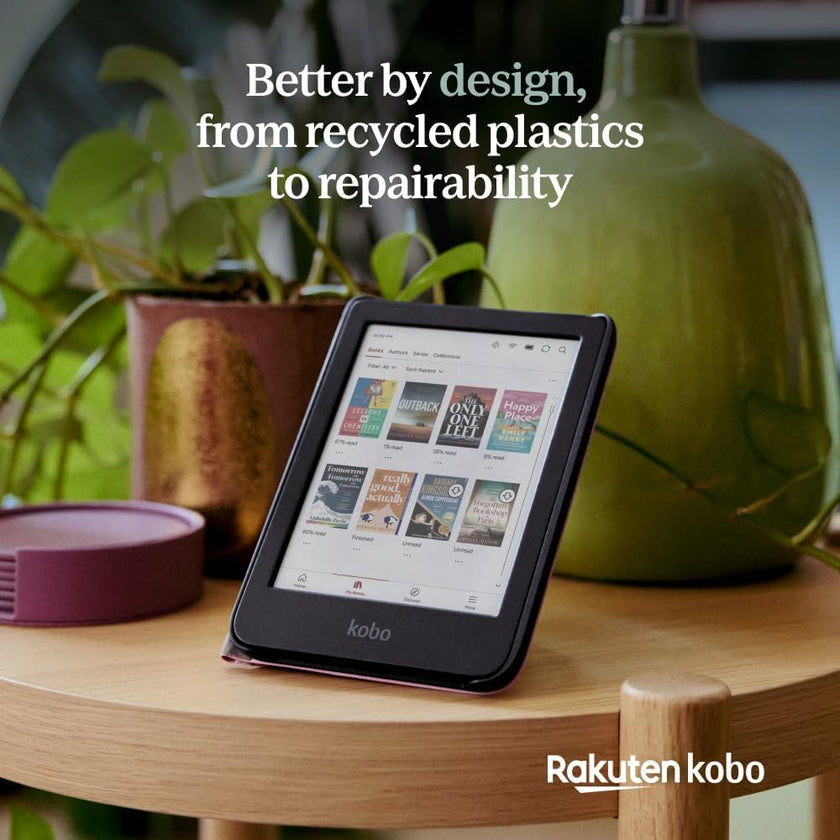 Kobo Clara Colour | Colour eReader | 6” Glare-Free Colour E Ink Kaleido 3 Display | Dark Mode Option | Waterproof | Audiobooks | 16GB of Storage (Black) 🍁 All In One Marketplace Canada