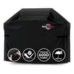 GrillTough Heavy Duty BBQ Grill Cover for Outdoor Grill, 58 Inch – Waterproof, Weather Resistant, UV & Fade Resistant with Fastening Straps – Gas Grill Cover for Weber, Genesis, Charbroil, etc. Black 🍁 All In One Marketplace Canada