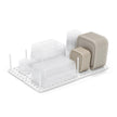 Umbra Peggy Kitchen Drawer Cupboard Organizer Tray - Adjustable Storage System For Food Containers, Cookware, Serveware, Utensils and More, White 🍁 All In One Marketplace Canada