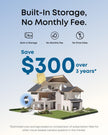 eufy Security SoloCam S340, Solar Security Camera, Wireless Outdoor Camera, 360° Surveillance, No Blind Spots, 2.4 GHz Wi-Fi, No Monthly Fee, HomeBase S380 Compatible 🍁 All In One Marketplace Canada