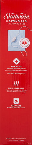 Sunbeam Heating Pad with Arthritis Controller - Neck & Shoulder Electric Heating Pad for Targeted Pain Relief, 3 Heat Settings, Machine Washable, 12 x 15 inch 🍁 All In One Marketplace Canada