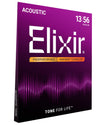 Elixir 16102 Phosphor Bronze Nanoweb Coating Acoustic Guitar Strings - Medium 13-56 🍁 All In One Marketplace Canada