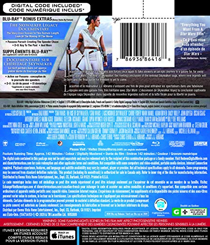 Star Wars: The Rise of Skywalker - Blu-Ray (Used)