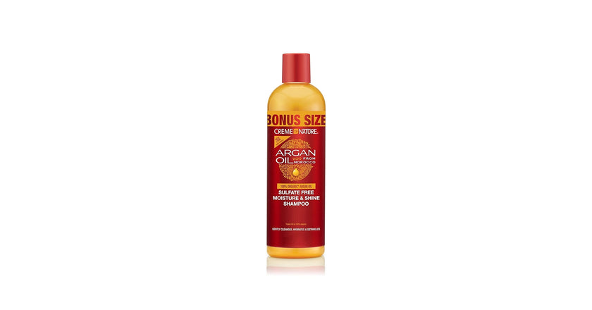 CREME OF NATURE SULFATE FREE MOISTURE & SHINE SHAMPOO 15.2OZ