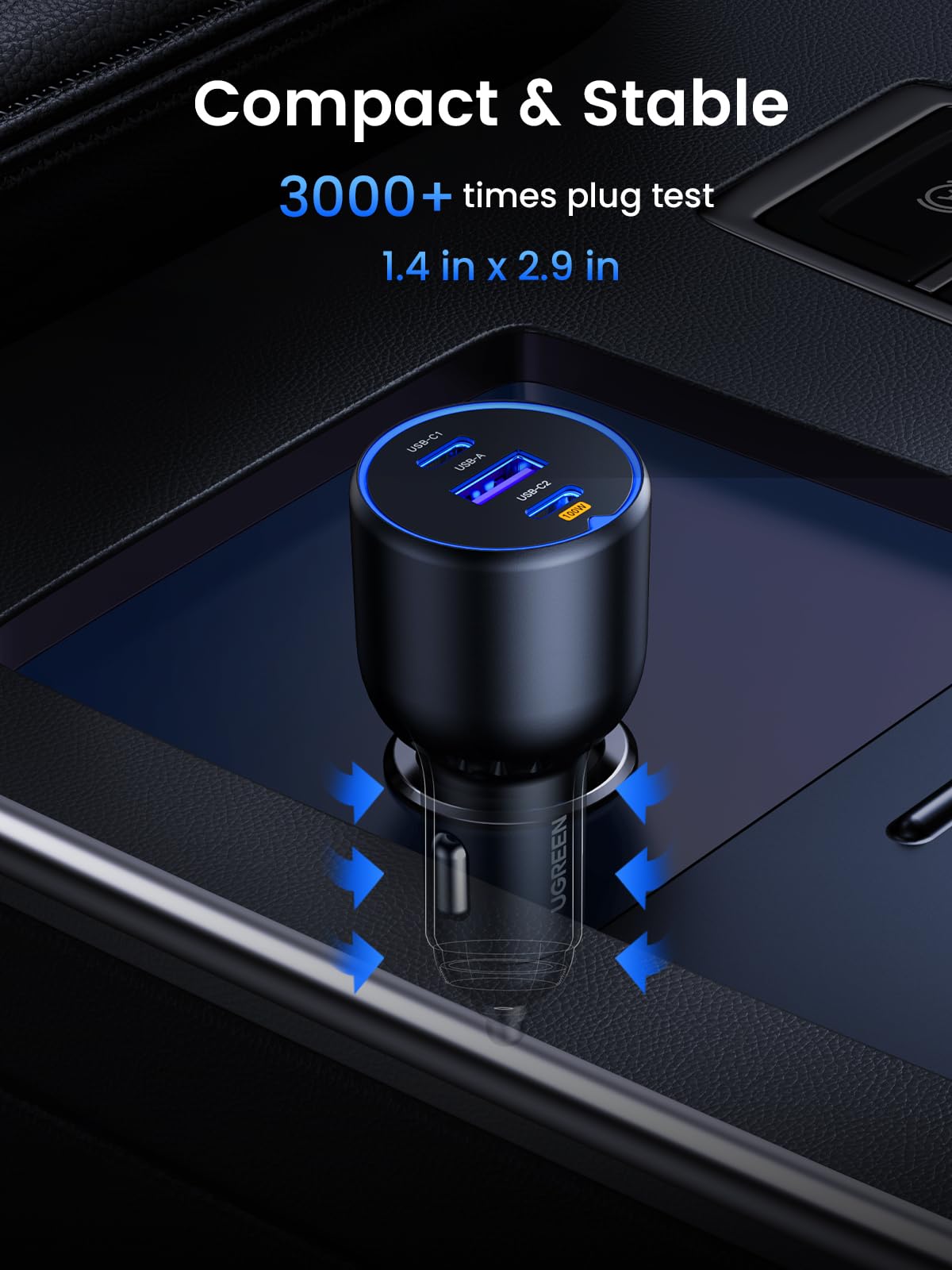 UGREEN USB C Car Charger, Super Fast Charging Cigarette Lighter Adapter 🍁 All In One Marketplace Canada