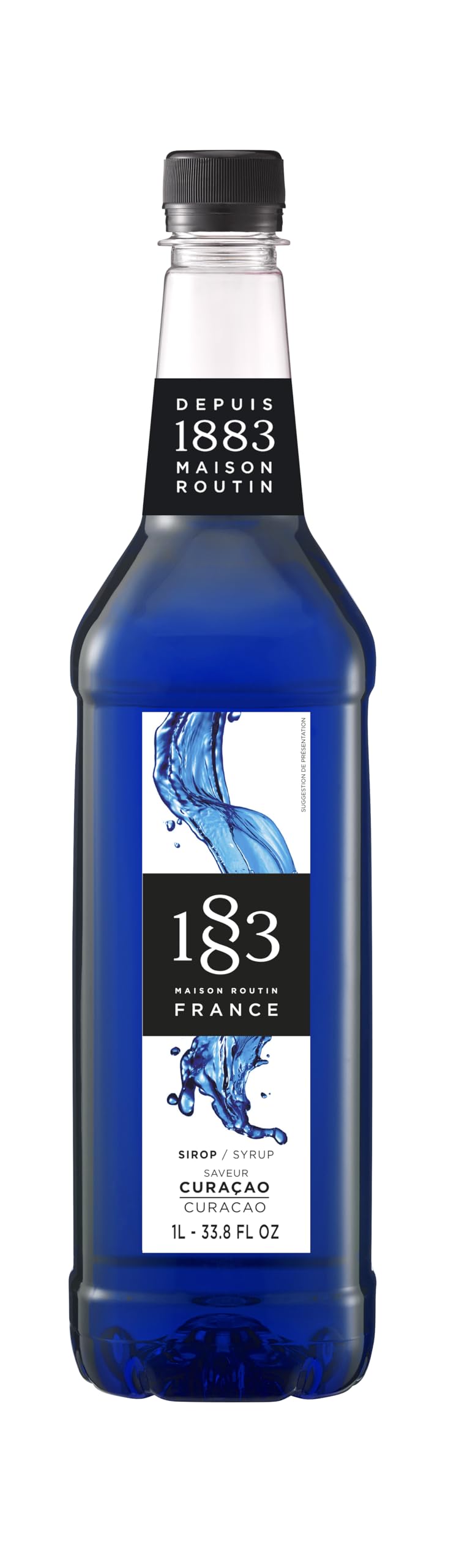 1883 Maison Routin Blue Curacao Syrup, Pet Bottle 1000 Milliliter 🍁 All In One Marketplace Canada