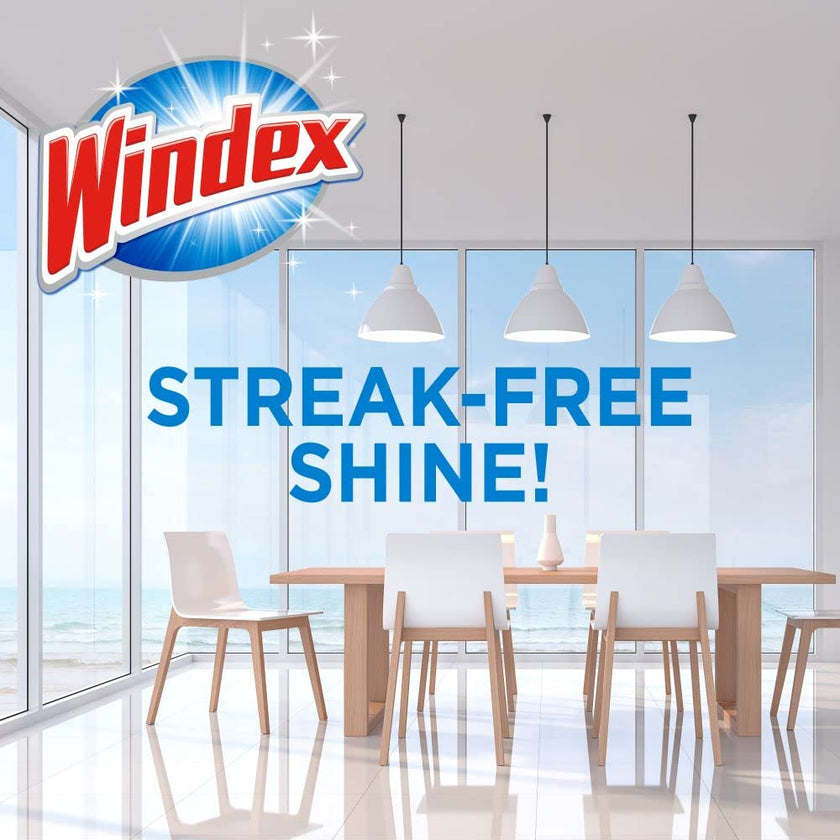 Windex Original Blue Window, Glass and Mirror Cleaner Refill, Removes Fingerprints, Smudges, and Smears, Surface Cleaner Shine Spray, 5L 🍁 All In One Marketplace Canada