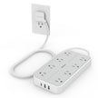 TESSAN Flat Plug Power Bars with Surge Protector 1080J, 6 Ft 🍁 All In One Marketplace Canada