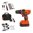 BLACK+DECKER 20V Max Drill & Home Tool Kit, 68 Piece (LDX120PK) 🍁 All In One Marketplace Canada