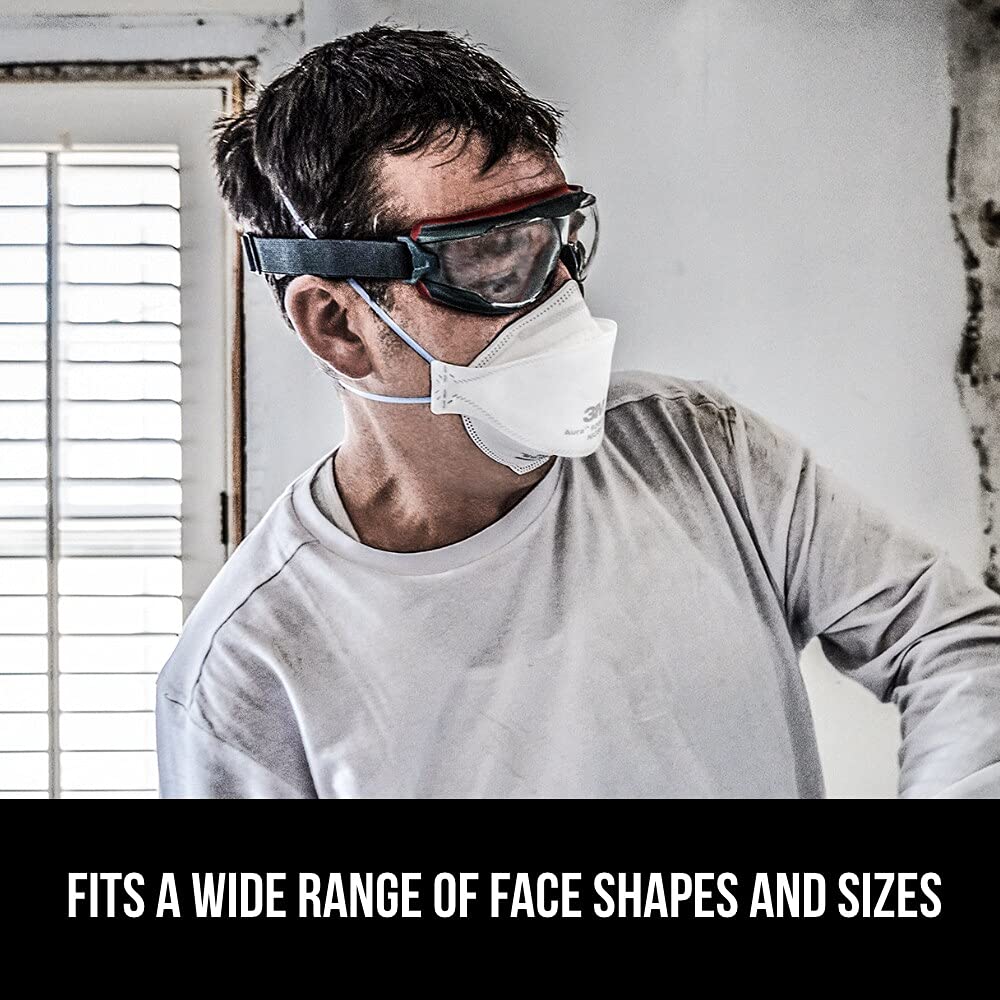 3M Aura N95 Particulate Respirator 9205PP-20-DC, N95 Masks, 20 Masks 🍁 All In One Marketplace Canada