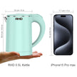 RHD 0.5L Small Portable Electric Kettles for Boiling Water, 304 Stainless Steel Hot Water Dispensers, Fast Boil Teapot, Auto Shut-Off, Perfect For Dorm RV Travel Coffee Tea, Green 🍁 All In One Marketplace Canada