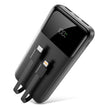 Power Bank Portable Charger 40000mAh, 22.5W Fast Charging, Built-in 2 Output Cable, Charge 5 Devices Simultaneously LCD Display for iPhone and Android Phones and Most Electronic Devices 🍁 All In One Marketplace Canada