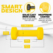 Yes4All Dumbbell Neoprene, poids et haltere, Weight Set, Hand Weights for Women, Dumbbells Pair, Free Weights (Yellow - 4lbs) 🍁 All In One Marketplace Canada