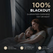 Joydeco Blackout Curtains 2 Panels - Natural Linen Curtains 84 Inch Long, Thermal Insulated Linen Light Blocking Drapes, Rod Pocket & Back Tabs, Darkening Privacy for Living Room Bedroom 🍁 All In One Marketplace Canada