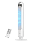 DREO Tower Fan for Bedroom, 90° Oscillating Standing Fans for Room with 4 Speeds, 3 Modes, 28dB Quiet for Sleep, 25ft/s Velocity, 8H Timer, Remote, Living Room, Office, Home, Black, TF117 🍁 All In One Marketplace Canada