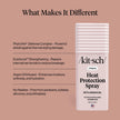 Kitsch Heat Protection Spray for Hair – Heat Protectant for Hair with Argan Oil – Styling Hair Spray for Frizz Control, Shine & Damage Protection – Protects Strands | Ideal Gifts for Women – 201ml 🍁 All In One Marketplace Canada