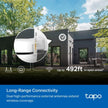 TP-Link Tapo 3K 5MP Pan/Tilt Outdoor Wired Security Wi-Fi Camera, 360° Visual Coverage, Starlight Full-Color Night Vision Up to 98ft, Person/Pet/Venicle Detection,Physical Privacy Mode (Tapo C530WS) 🍁 All In One Marketplace Canada
