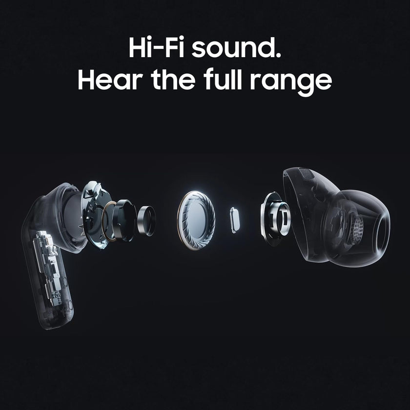 Samsung Galaxy Buds4 Pro, Black (CAD Version & Warranty) - New Fit, Two Way Speaker, Adaptive ANC, AI Assistant 🍁 All In One Marketplace Canada