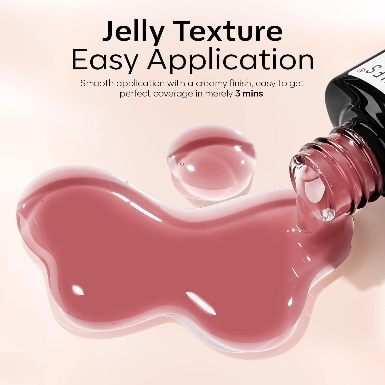 Modelones Jelly Gel Nail Polish 6 Colors Nude Gel Polish Milky White Neutral Nail Gel Polish Shimmery Glitter Translucent Nail Art Gel Kit Soak off Gel Manicure DIY Salon Nail Gift 🍁 All In One Marketplace Canada