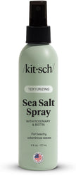 Kitsch Sea Salt Spray for Men and Women | Hair Spray with Rosemary, Biotin, Magnesium – Hair Texturizer for Natural Curls and Beach Waves, 177 mL 🍁 All In One Marketplace Canada