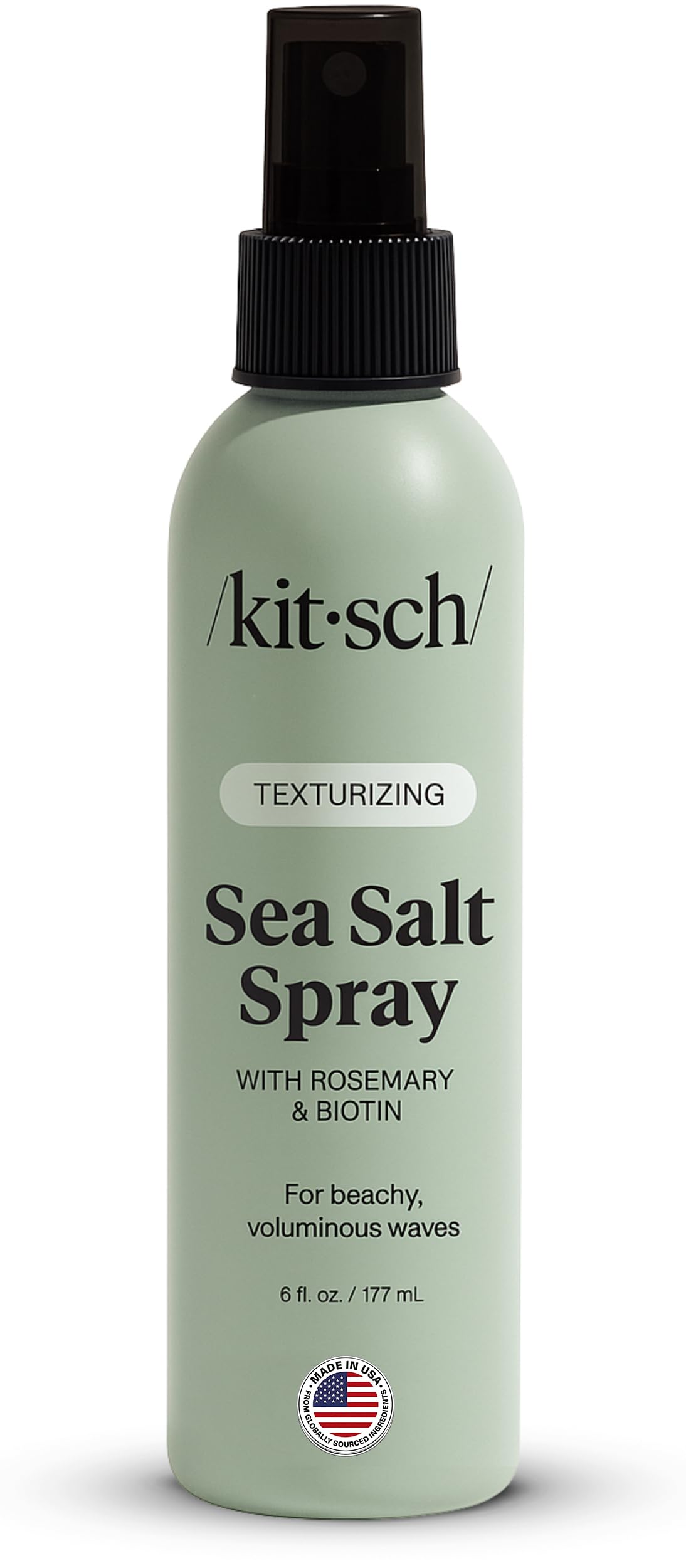 Kitsch Sea Salt Spray for Men and Women | Hair Spray with Rosemary, Biotin, Magnesium – Hair Texturizer for Natural Curls and Beach Waves, 177 mL 🍁 All In One Marketplace Canada