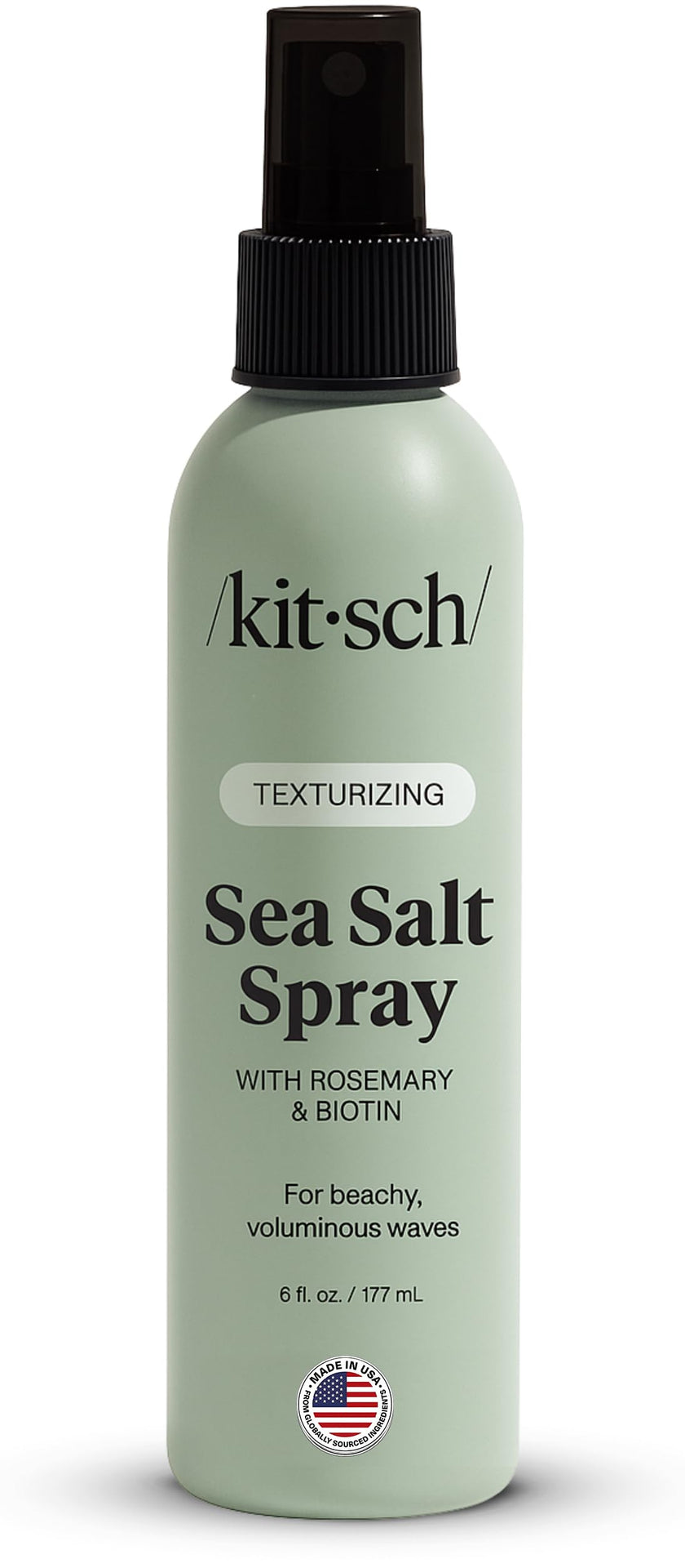 Kitsch Sea Salt Spray for Men and Women | Hair Spray with Rosemary, Biotin, Magnesium – Hair Texturizer for Natural Curls and Beach Waves, 177 mL 🍁 All In One Marketplace Canada
