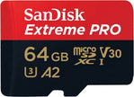 DATA KIT | 5-in-1 Universal Card Reader Adapter & SanDisk Extreme PRO microSDXC Bundle (64GB/128GB)
