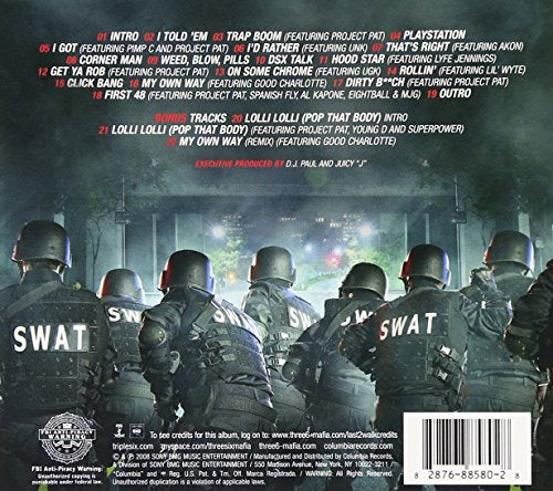 Three 6 Mafia / Last To Walk(Explicit Slipsleeve) - CD