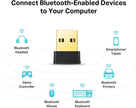 TP-Link AC600 Nano WiFi Bluetooth 4.2 USB Adapter (Archer T2UB Nano) - 2.4G/5G Dual Band Wireless Network Adapter for PC Desktop, Mini Travel Size, Supports Windows 11/10/8.1/8 🍁 All In One Marketplace Canada
