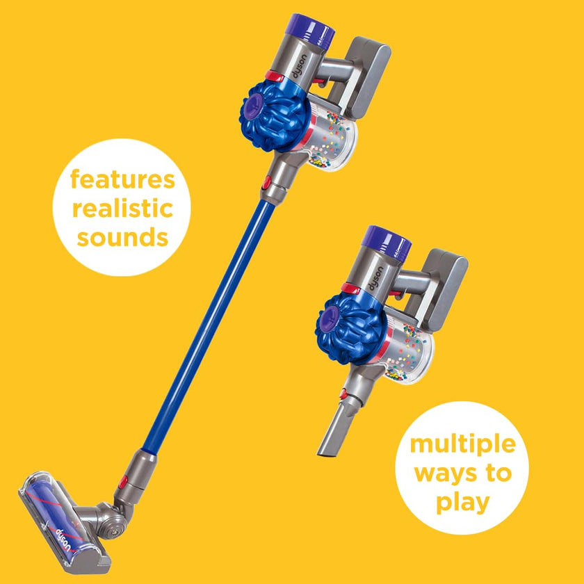 Casdon Dyson Cordless Vacuum Interactive & Officially Licensed Toy Dyson Vacuum for Children Aged 3+ Realistic Role-Play Fun, Blue 🍁 All In One Marketplace Canada