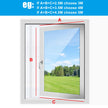 Adjustable Window Seal for Portable Air Conditioner, AC Heat Insulated Window Seal Easy to Install Universal Sealing Cloth for Window -3M 🍁 All In One Marketplace Canada