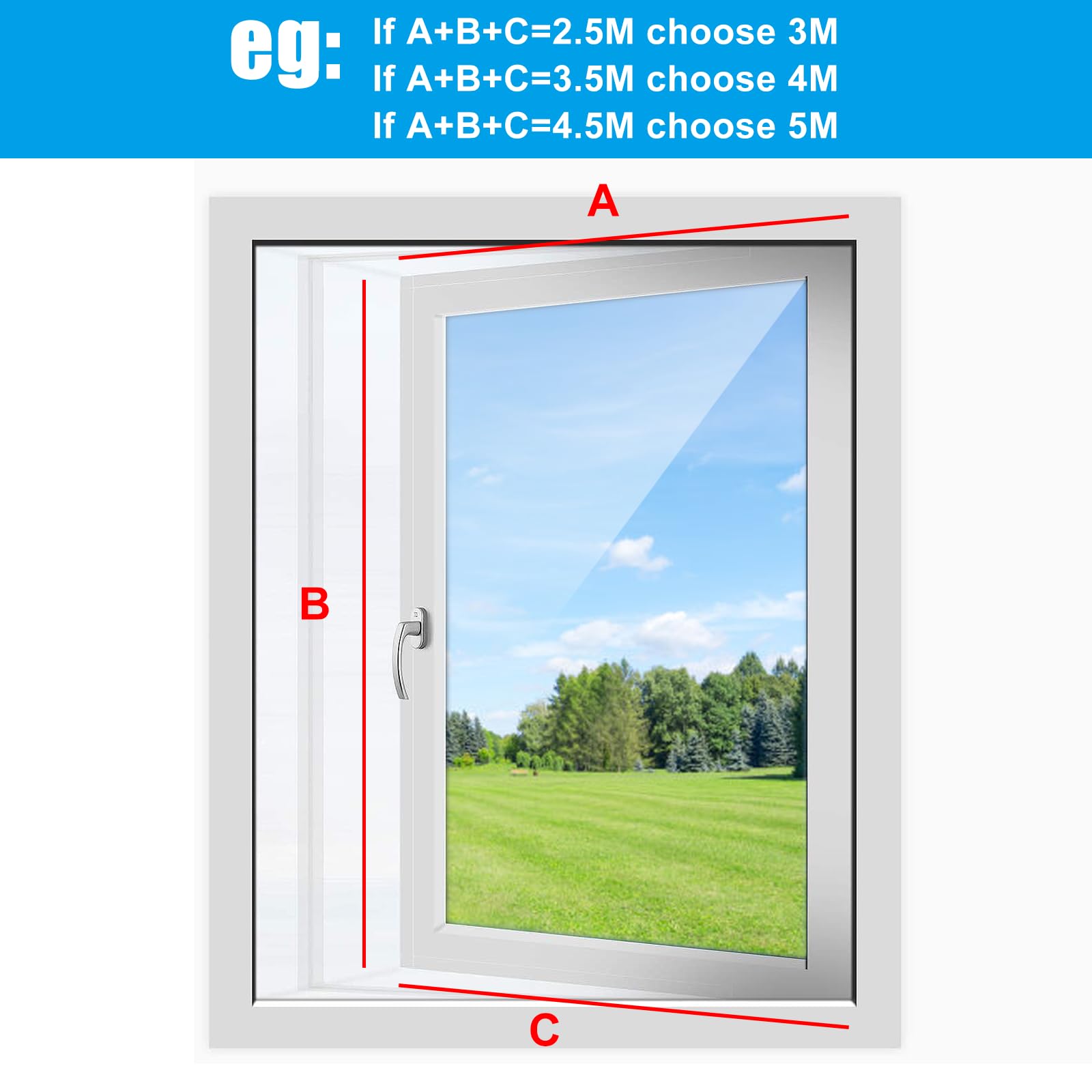 Adjustable Window Seal for Portable Air Conditioner, AC Heat Insulated Window Seal Easy to Install Universal Sealing Cloth for Window -3M 🍁 All In One Marketplace Canada