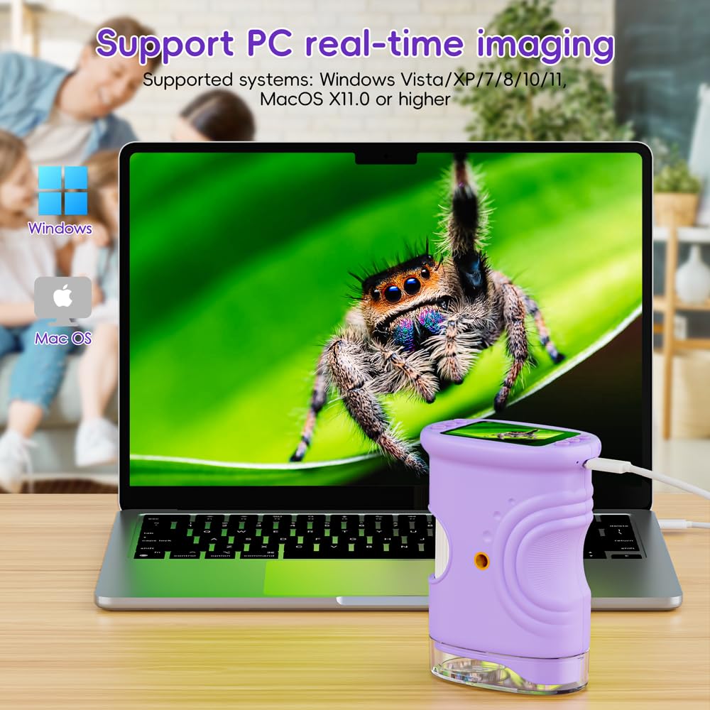Temodu Kids Microscope 2.0
