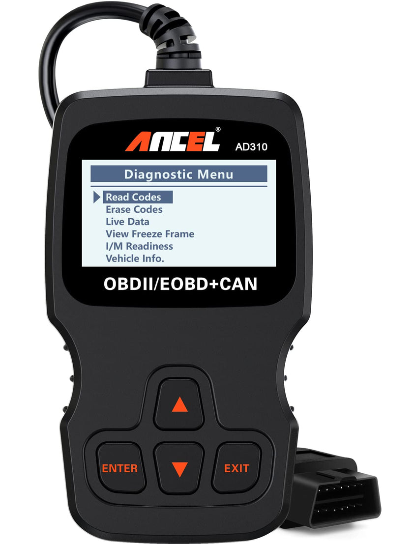 ANCEL AD310 Classic Enhanced Universal OBD II Scanner Car Engine Fault Code Reader CAN Diagnostic Tool (Black) 🍁 All In One Marketplace Canada