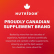 Nutridom NAC 600 mg, 300 Capsules, Canadian-Made N-Acetyl-L-Cysteine Supplement, Non-GMO, Vegan, Gluten Free, Made in Canada 🍁 All In One Marketplace Canada