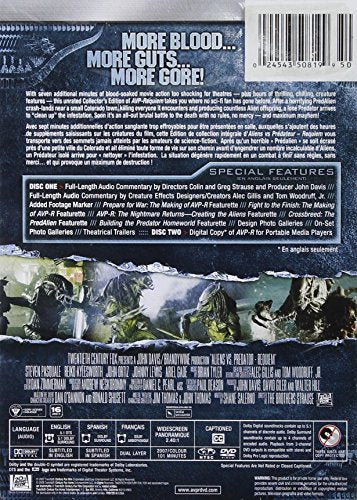 AVP: Alien Vs. Predator: Requiem (Extreme Unrated Special Edition Set) - DVD (Used)
