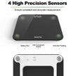 RENPHO Scale for Body Weight, Bathroom Weighing Scale with Backlit LED Display, Highly Accurate & Measures Weight up to 400 lb/180kg, Black-Core 1S (Black) 🍁 All In One Marketplace Canada