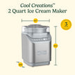 Cuisinart Ice Cream Maker Machine w/Countdown Timer, Stainless Steel, 2 qt 🍁 All In One Marketplace Canada
