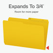 Pendaflex File Folders - Yellow Colour File Organizers, 1/2 Cut Tab, Legal Size, Durable Paper Stock, 100/Box, Ideal for Office, Home, and School Organization 🍁 All In One Marketplace Canada