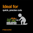 Fiskars Non-Stick Softgrip Micro-Tip Pruning Snip 🍁 All In One Marketplace Canada