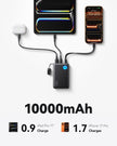INIU Power Bank, 40% Smaller 10000mAh Portable Charger, 45W Ultra Fast Charging Powerbank with Detachable USB C Cable, Flight-Safe Travel External Battery Pack for iPhone 17 16 Samsung Google iPad etc 🍁 All In One Marketplace Canada