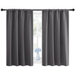 NICETOWN Blackout Kitchen Curtains 45 Inches Long, W42 x L45, Grey 🍁 All In One Marketplace Canada