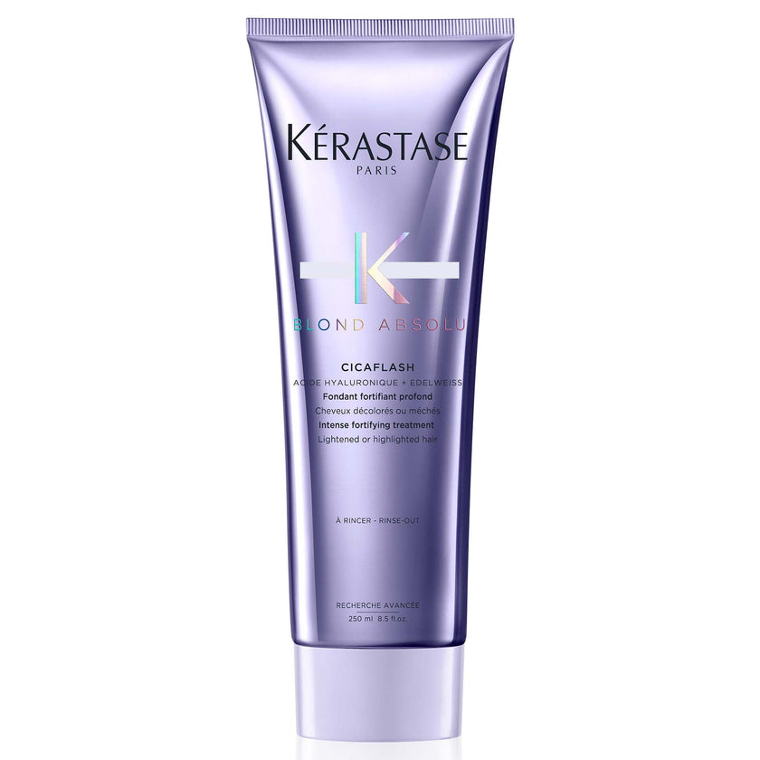 Kérastase Blond Absolu Conditioner, Cicaflash Purple Conditioner, Repairs & Nourishes, Protects Against Breakage, For Bleached, Highlighted, and Damaged Hair, With Hyaluronic Acid 🍁 All In One Marketplace Canada