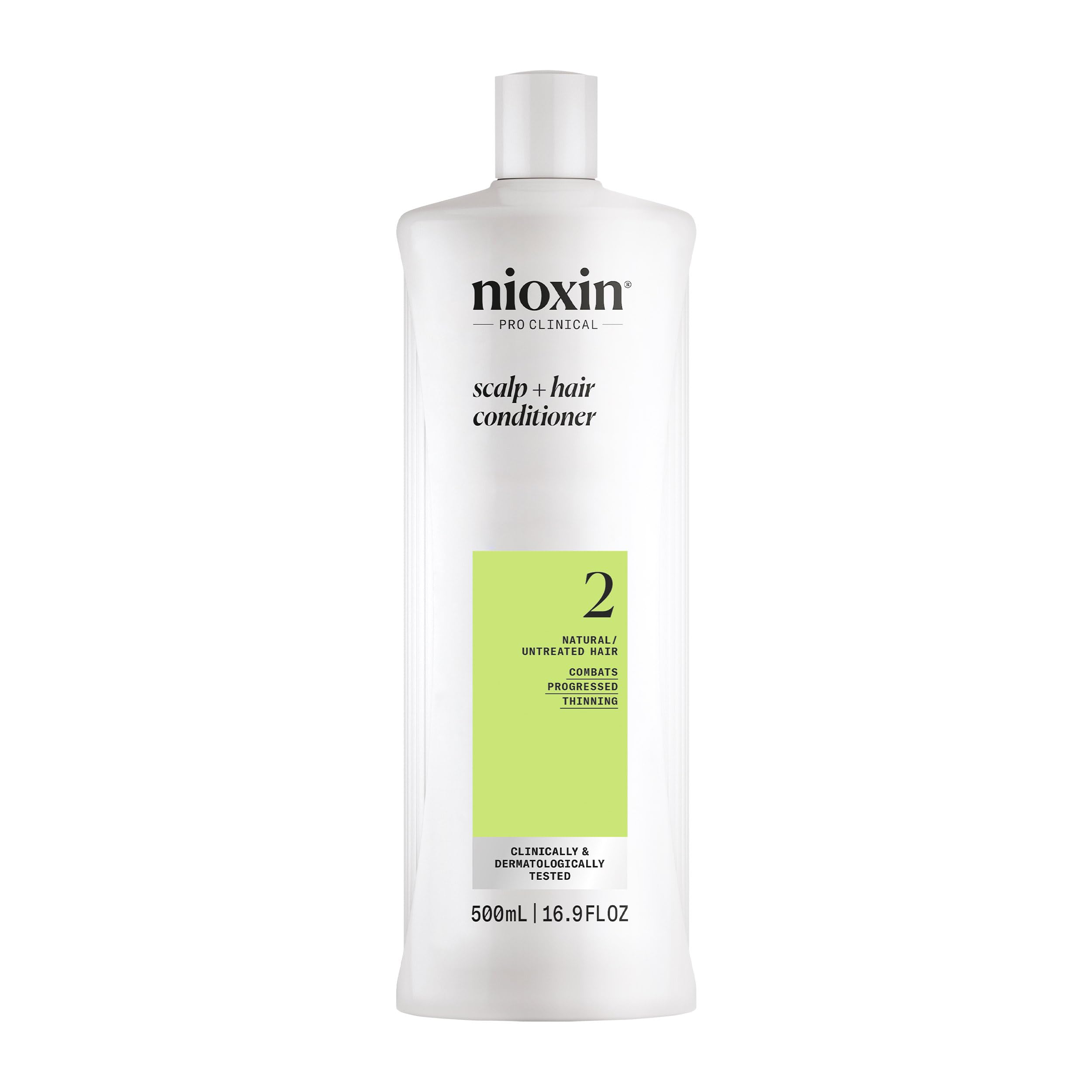 Nioxin Scalp + Hair Thickening System 2 Conditioner, For Natural Hair with Progressed Thinning, 16.9 fl oz (Packaging May Vary) 🍁 All In One Marketplace Canada