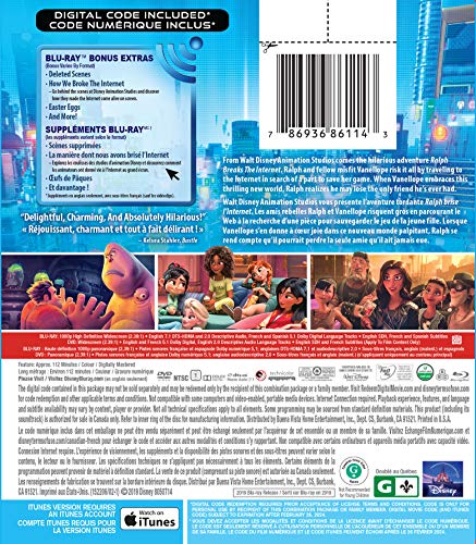 Ralph Breaks The Internet - Blu-Ray (Used)