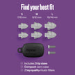 Alpine PartyPlug Concert Ear Plugs - Noise Reduction Ear Plugs for Party, Concert, Festival and Music - Reusable Earplugs (Pro Transparent (Multisize)) 🍁 All In One Marketplace Canada
