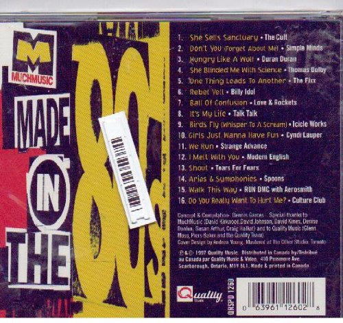 Muchmusic's: Made in the 80's