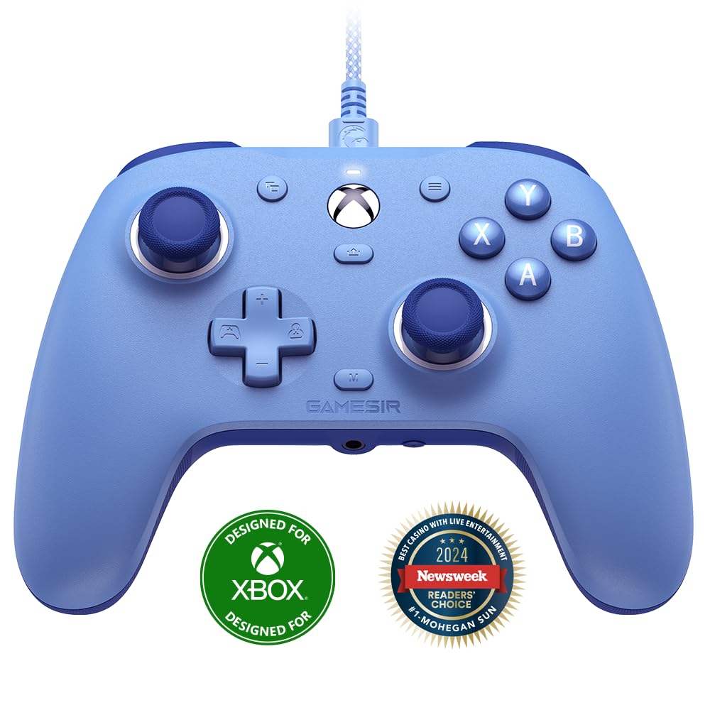 GameSir G7 SE Wired Controller for Xbox Series X|S, Xbox One & Windows 10/11, Plug and Play Gaming Gamepad with Hall Effect Joysticks/Hall Trigger, 3.5mm Audio Jack - Blue 🍁 All In One Marketplace Canada